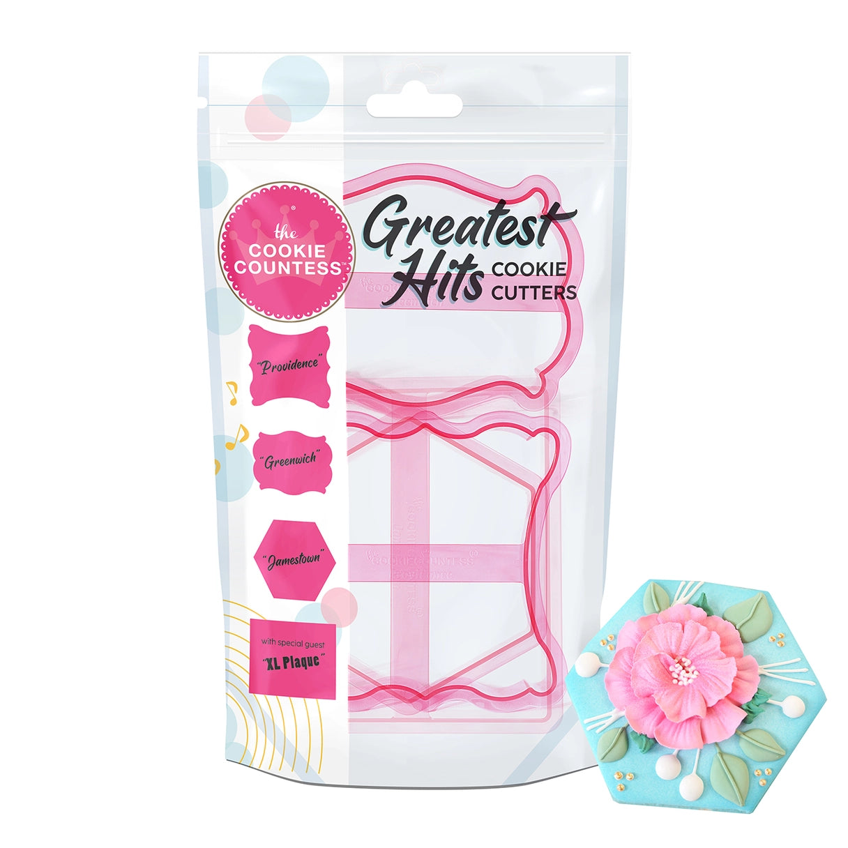 Countess Greatest Hits Cookie Cutters, 4 pc set