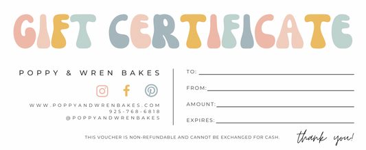 Gift Certificate